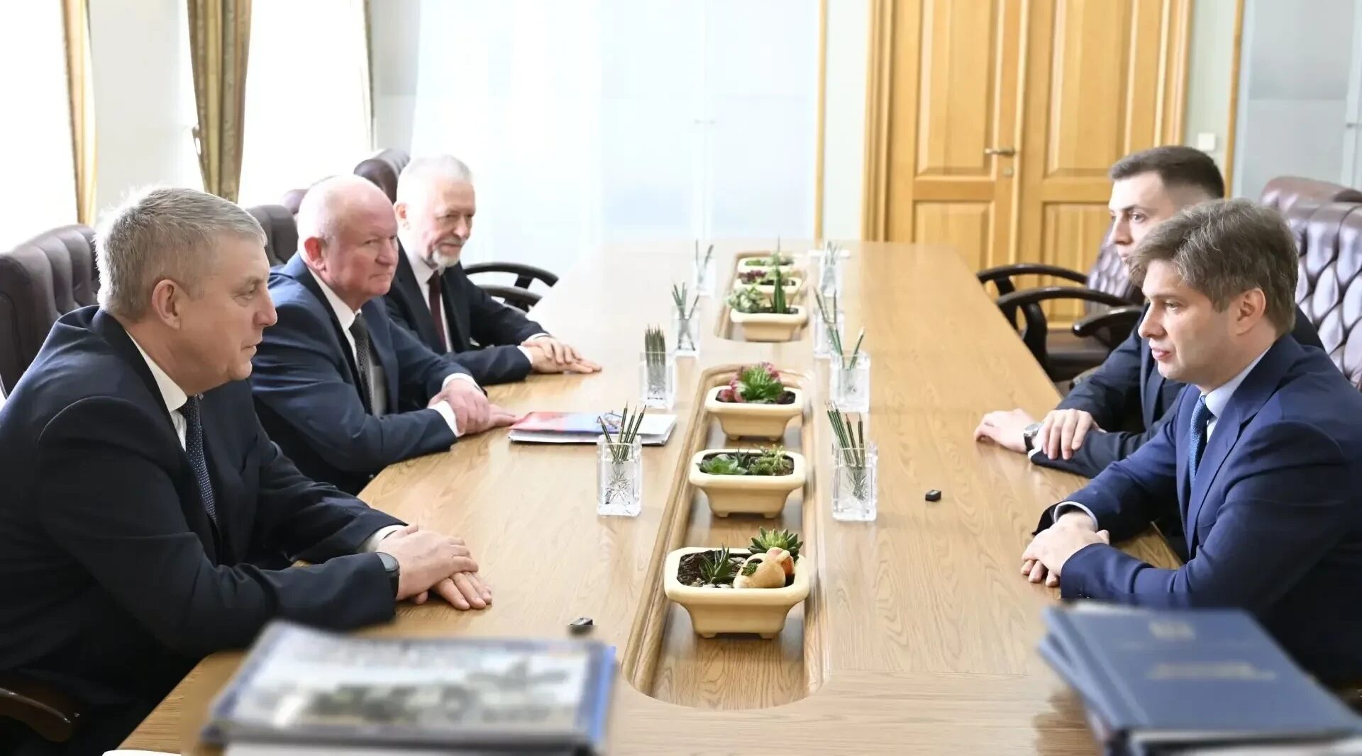 Глава региона встретился с вице-президентом Российского союза промышленников и предпринимателей