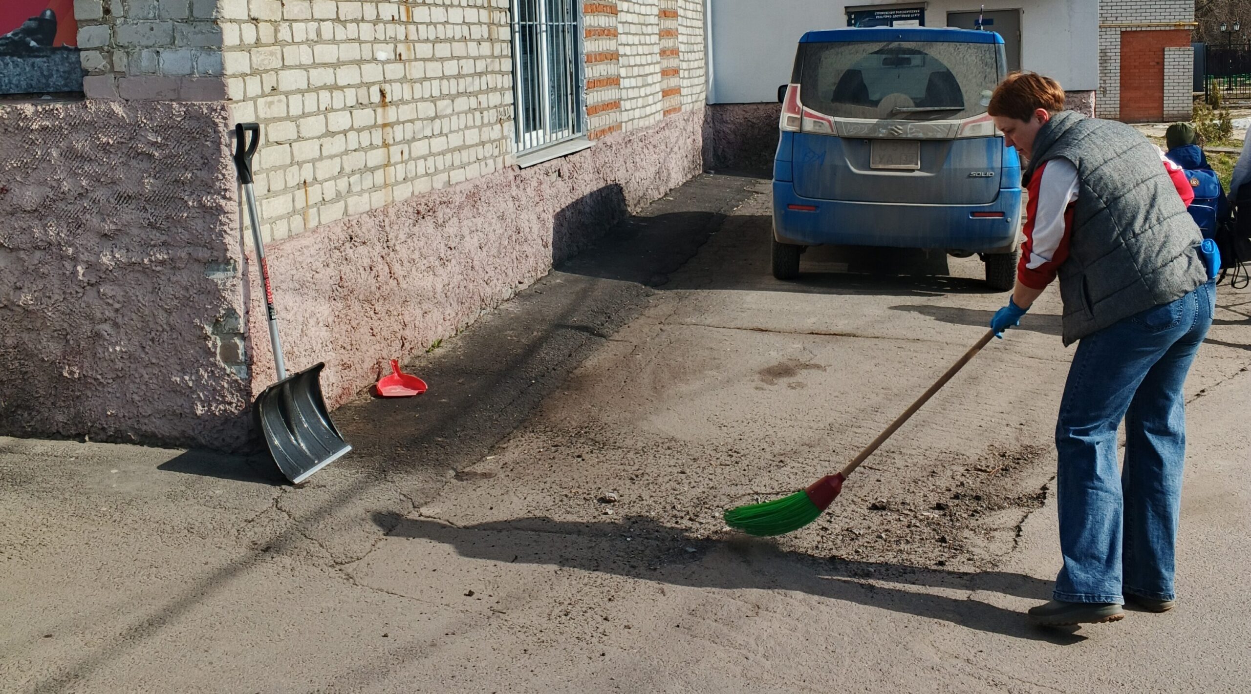 Весенняя уборка в Супоневском поселении