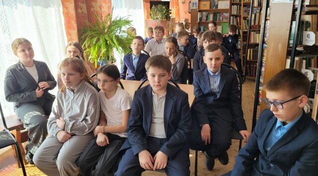 В селе Отрадное прошёл час истории