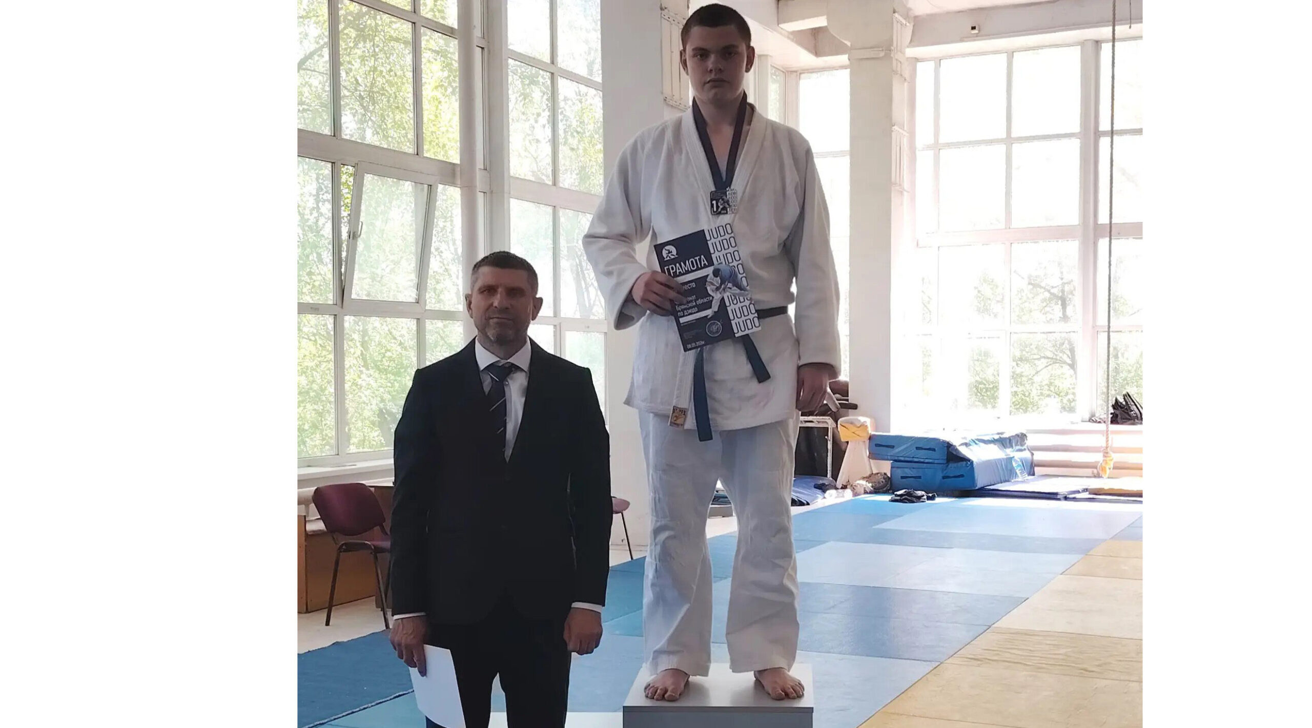 Дзюдоист Брянского района – чемпион Брянской области по дзюдо!