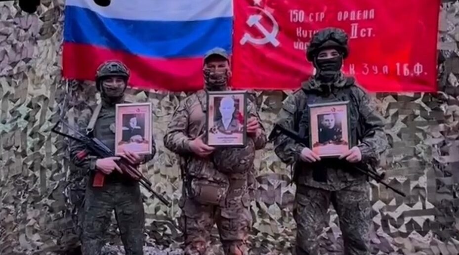 Бойцы спецоперации поздравили с Днем Победы жителей Брянщины