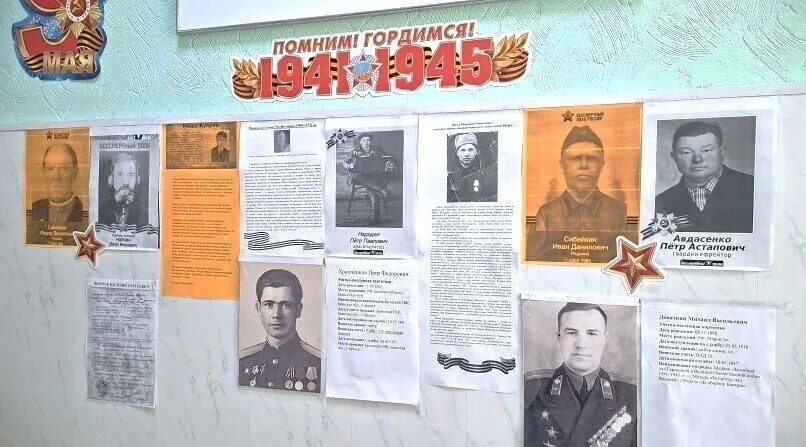 Трогательная акция организована в холле