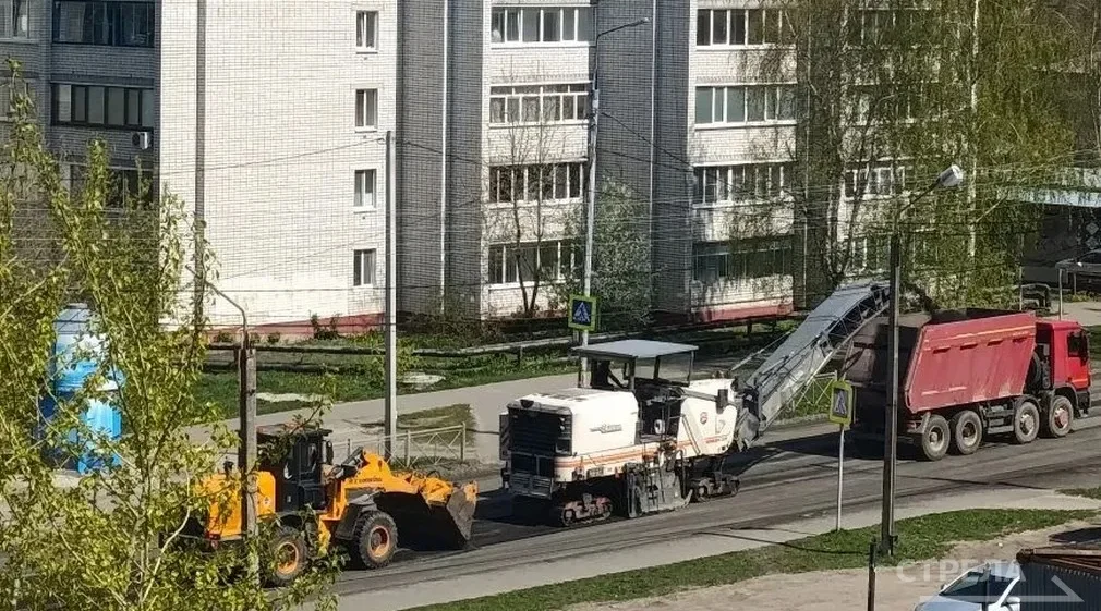 В Брянске ремонтируют дорогу по Спартаковской