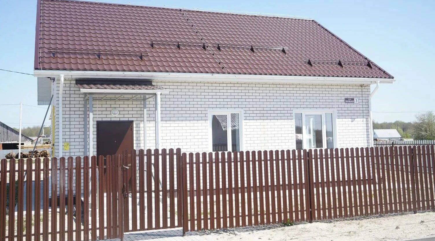 В новый жилой микрорайон в Журиничах заселились первые жильцы