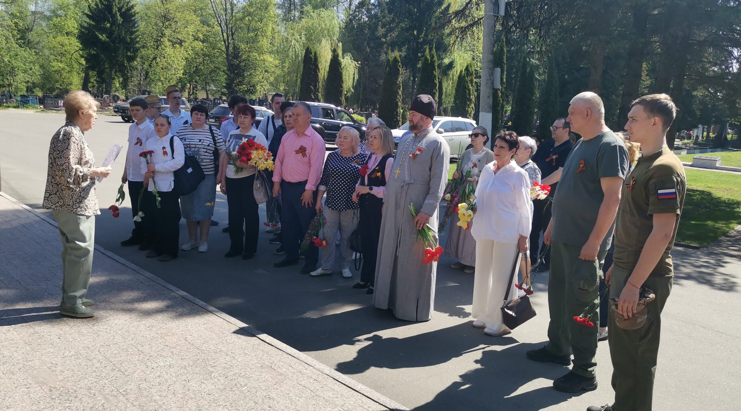 Ветераны Брянского района провели митинг