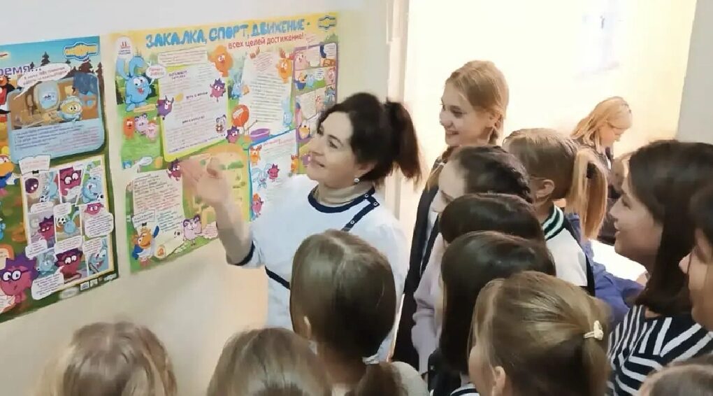 В детской поликлинике №2 Брянска проводят интерактивные занятия для школьников