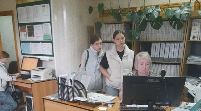 Школьники посетили ярмарку вакансий