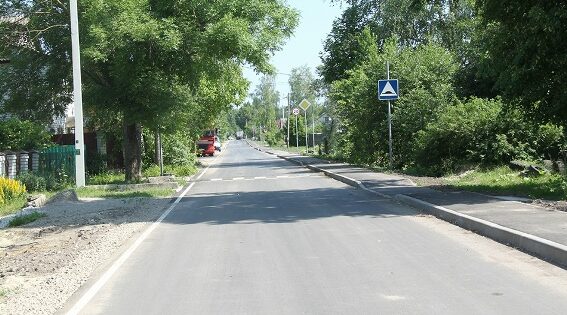 В Бежицком районе Брянска капитально отремонтирован 1 км улицы Окружной