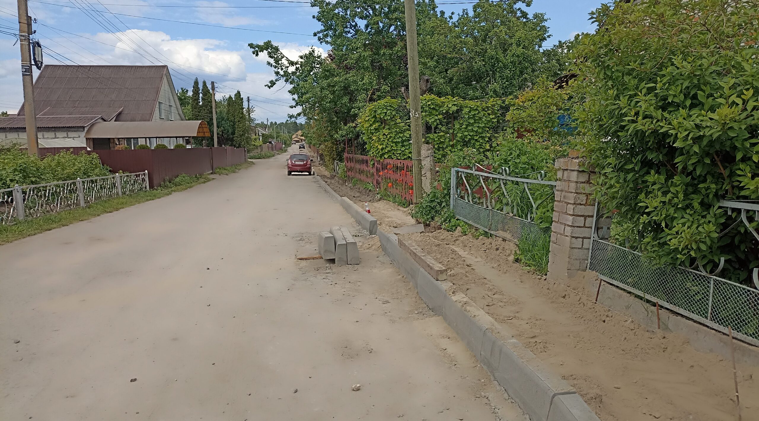 В п. Мичуринский Брянского района начался капитальный ремонт автомобильной дороги