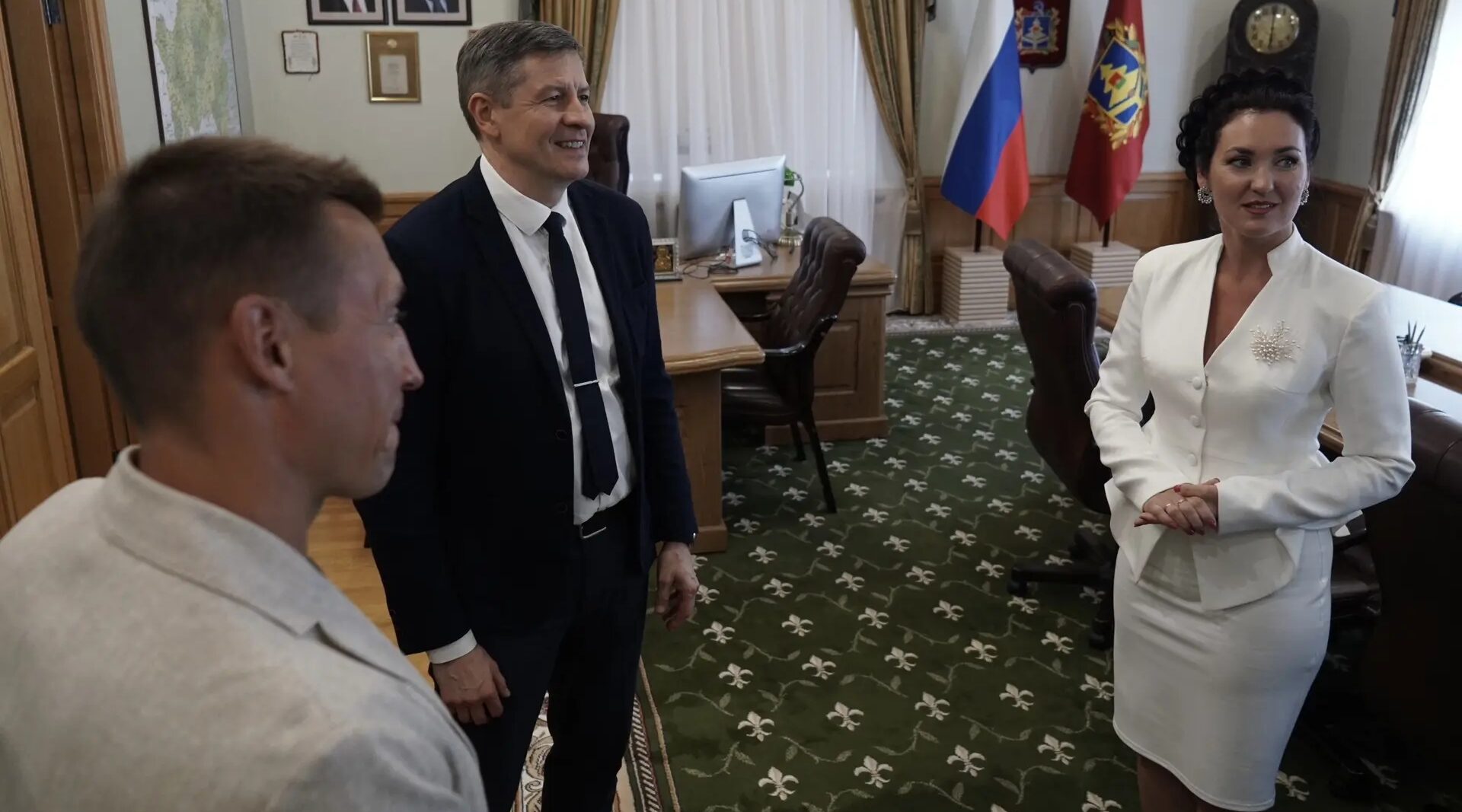 Егор Ковальчук познакомился с лыжником Александром Легковым