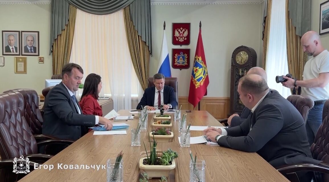 Состоялась рабочая встреча главы региона с генеральным директором АО «Газпром энергосбыт Тюмень»