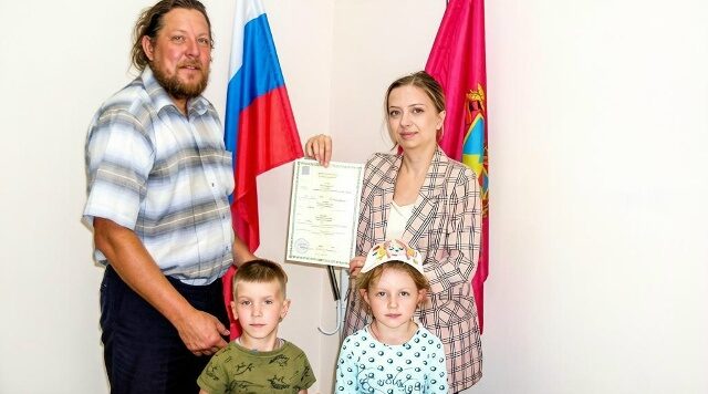 В семье священника родился пятый ребёнок
