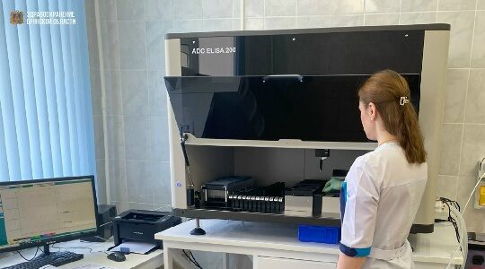 В лаборатории Брянской городской детской поликлинике №2 появилось новое оборудование