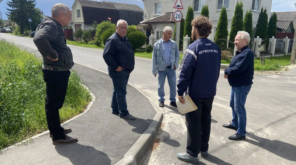 В Бежице завершается капремонт улиц Маяковского и Гончарова