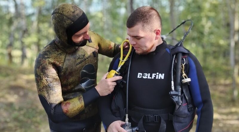 Ветаран СВО Андрей Шевченко стал аквалангистом