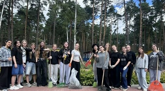 В «Орлёнке» проходит профильная смена