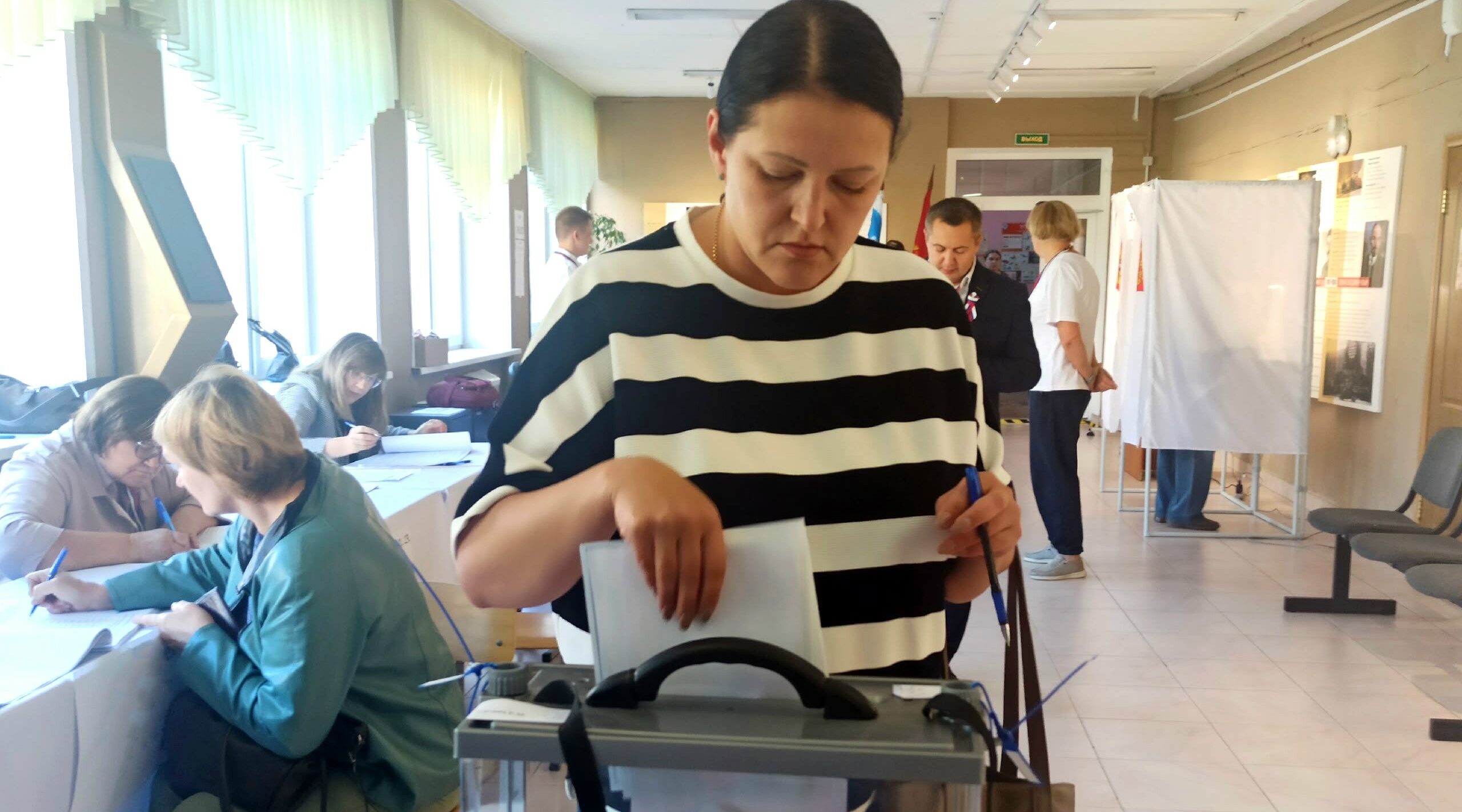 В Брянском районе стартовало досрочное голосование