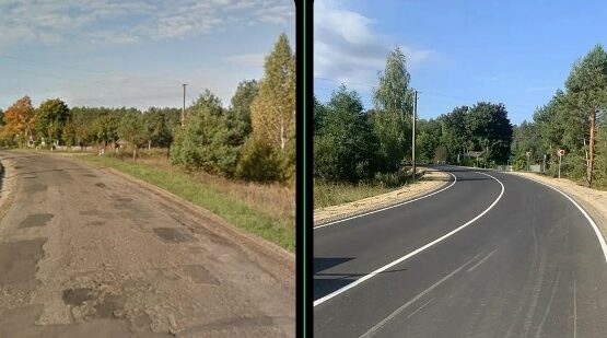 В Новозыбковском районе отремонтирована автодорога «Новозыбков – Крутоберёзка» – Синий Колодец