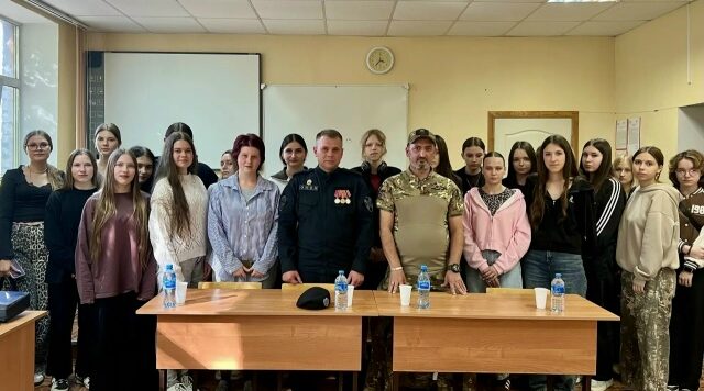 В техникуме профессиональных технологий и сферы услуг прошел Урок мужества