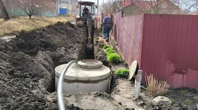 В Почепе завершен капитальный ремонт сетей водоснабжения