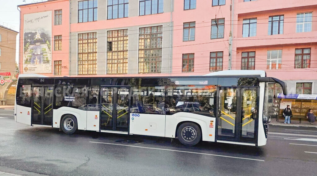В Брянск поступят ещё 20 новых автобусов большой вместимости