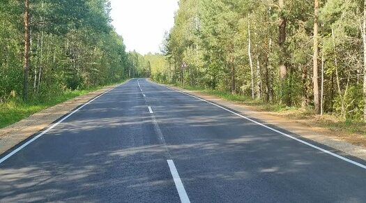 В Рогнединском районе отремонтировали автодорогу Селиловичи – Берёзовка – Шаровичи