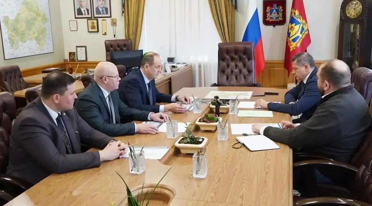 Губернатор Брянщины встретился генеральным директором «Газпром трансгаз Москва»