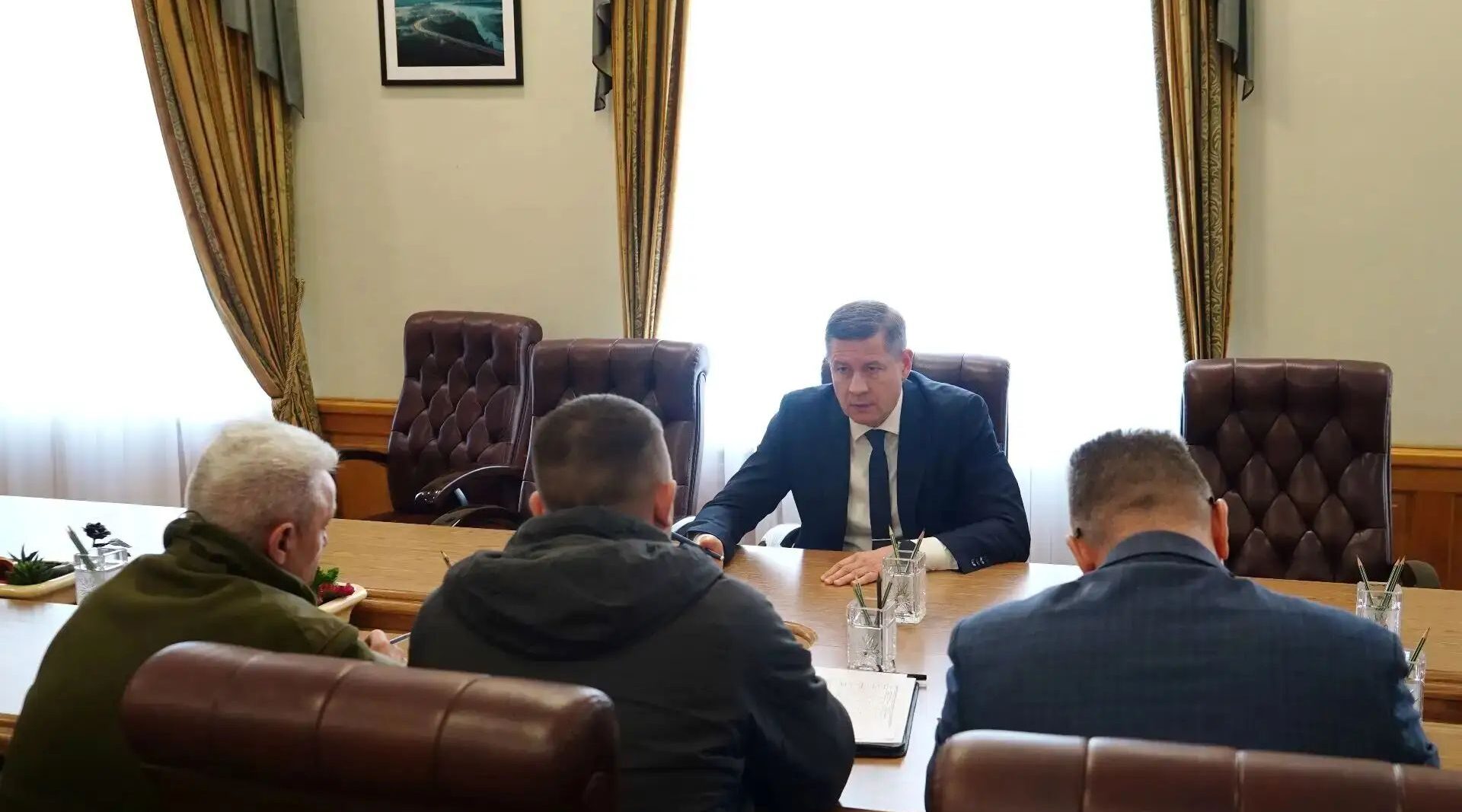 Губернатор Брянщины провел встречу с представителями силовых структур
