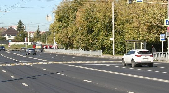 В Бежицком районе отремонтировали участок улицы Бежицкой