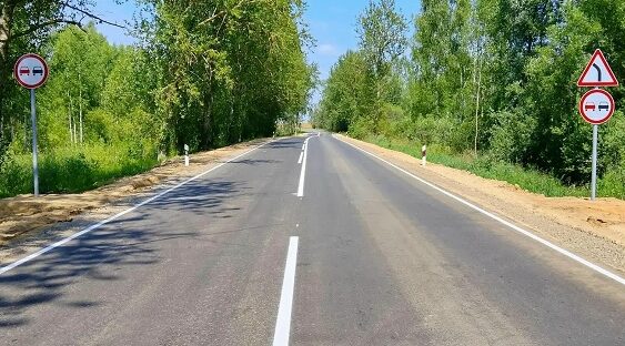В Гордеевском районе отремонтировали участок автодороги Сураж – Гордеевка
