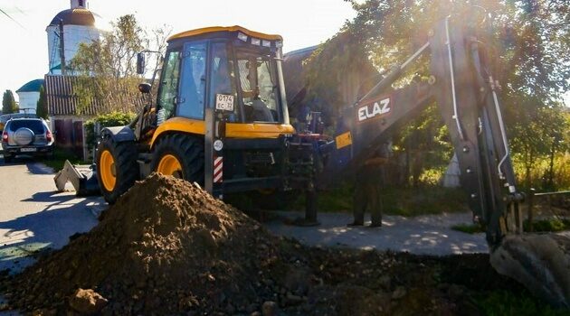 В Погаре завершен капитальный ремонт водопроводных сетей